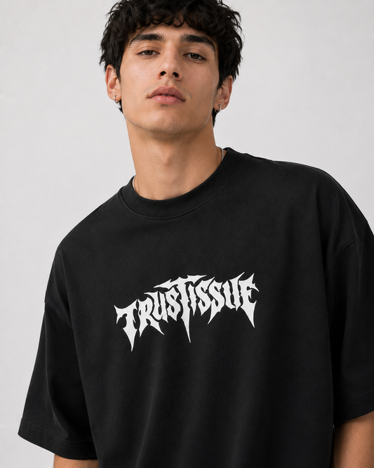 Trust Issues – Heavyweight Oversized Streetwear Tee