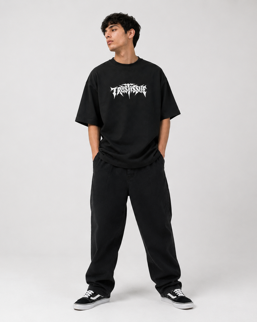Trust Issues β Heavyweight Oversized Streetwear Tee