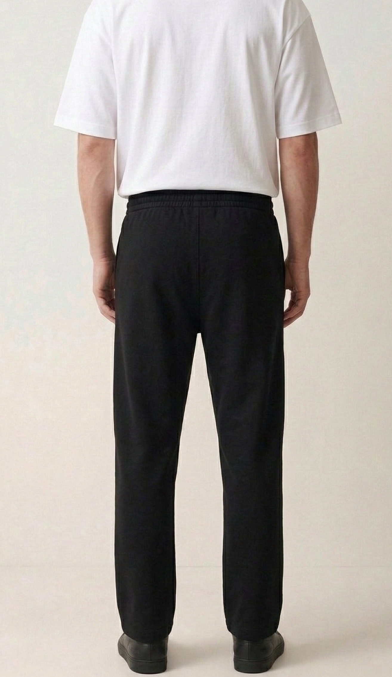 Black Unisex Sweatpants.