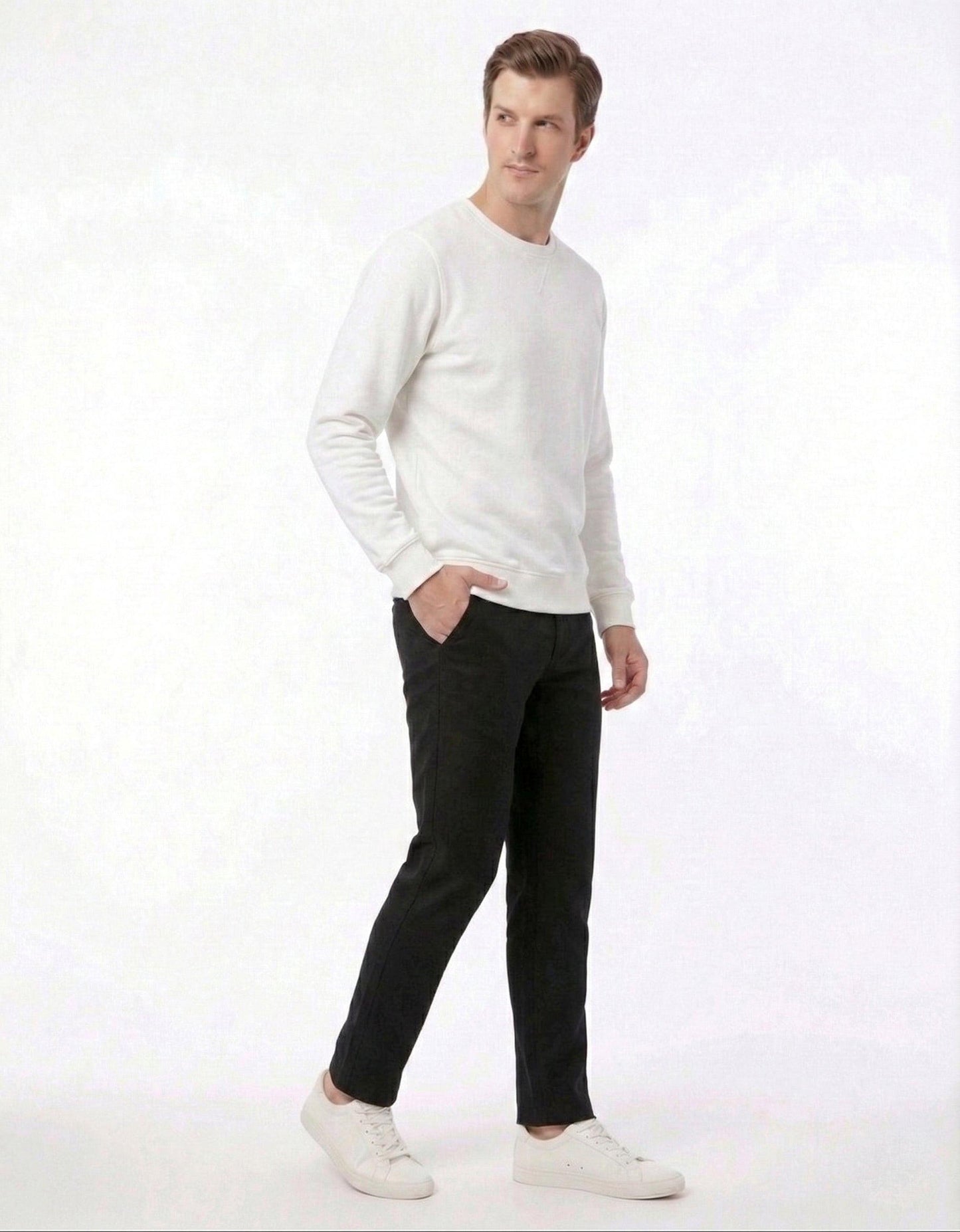 White Sweatshirt - Unisex.