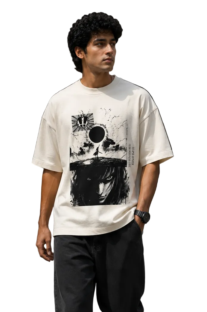 Eclipse Hunter – Shadow Realm Premium Oversized Terry Tee