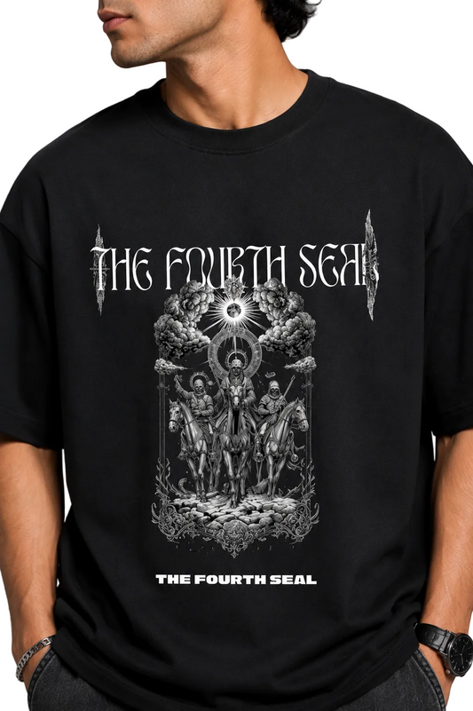 The Fourth Seal – Apocalypse Collection Premium Oversized Tee