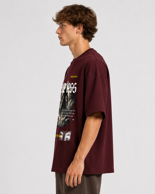 Fearless – David Premium Terry Oversized T-Shirt