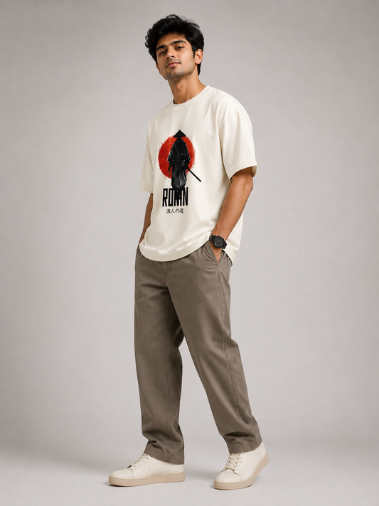 Ronin Reborn – Premium Terry Oversized T-Shirt