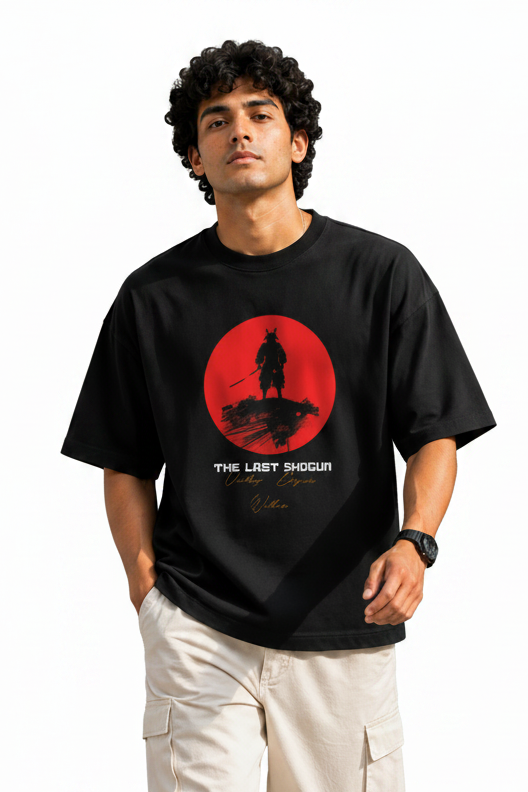The Last Shogun – Warrior Spirit Premium Terry Oversized Tee