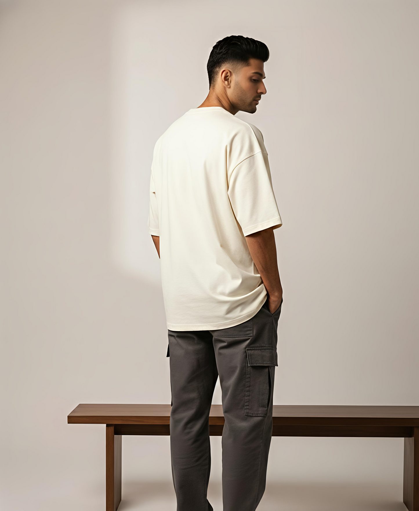 Vintage Unisex Terry Oversized Tee.