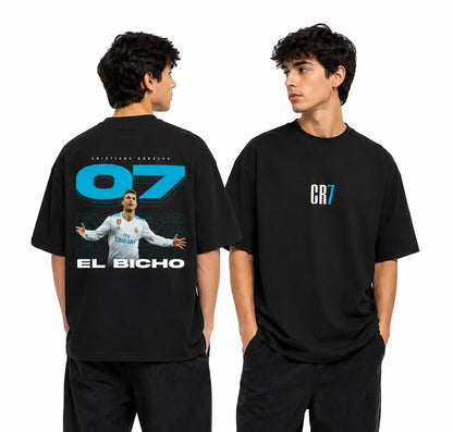 CR7 - Unisex Terry Oversized Tee
