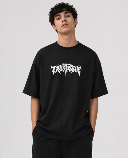 Trust Issues – Heavyweight Oversized Streetwear Tee