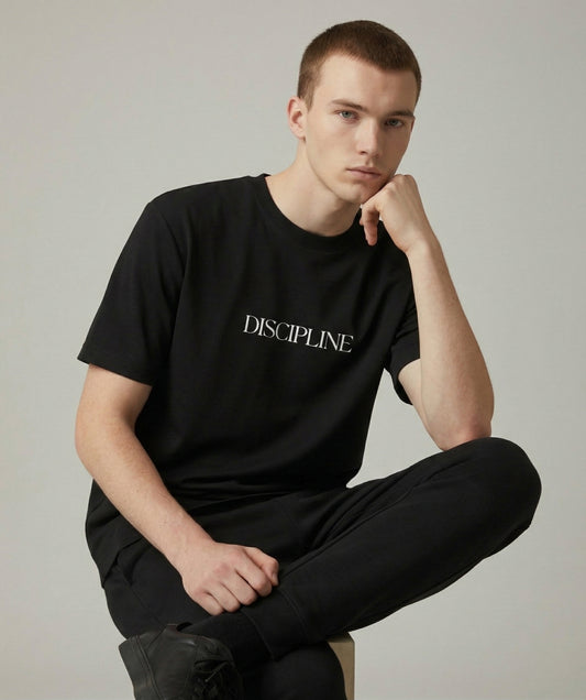 Discipline Unisex Stretch T-shirt.