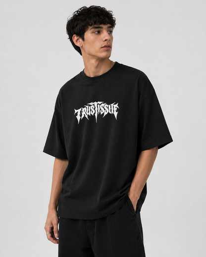 Trust Issues – Heavyweight Oversized Streetwear Tee