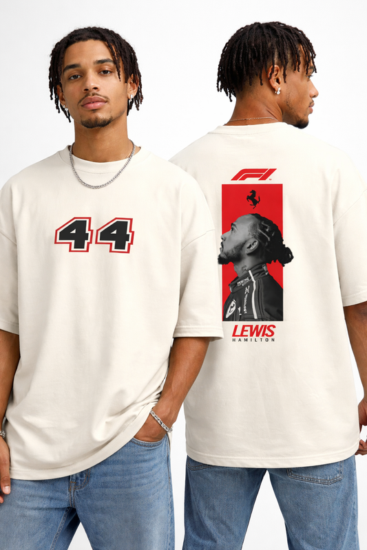 F1 Edition - Lewis Hamilton Unisex Terry Oversized Tee
