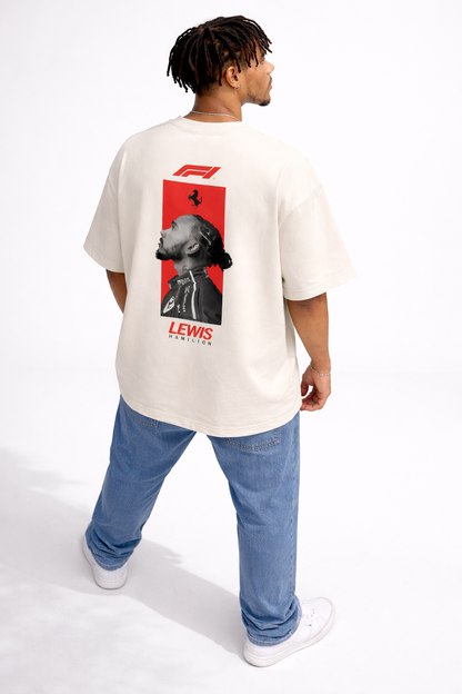 F1 Edition - Lewis Hamilton Unisex Terry Oversized Tee