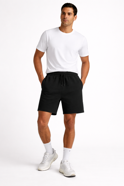 Midweight Terry Shorts - Black