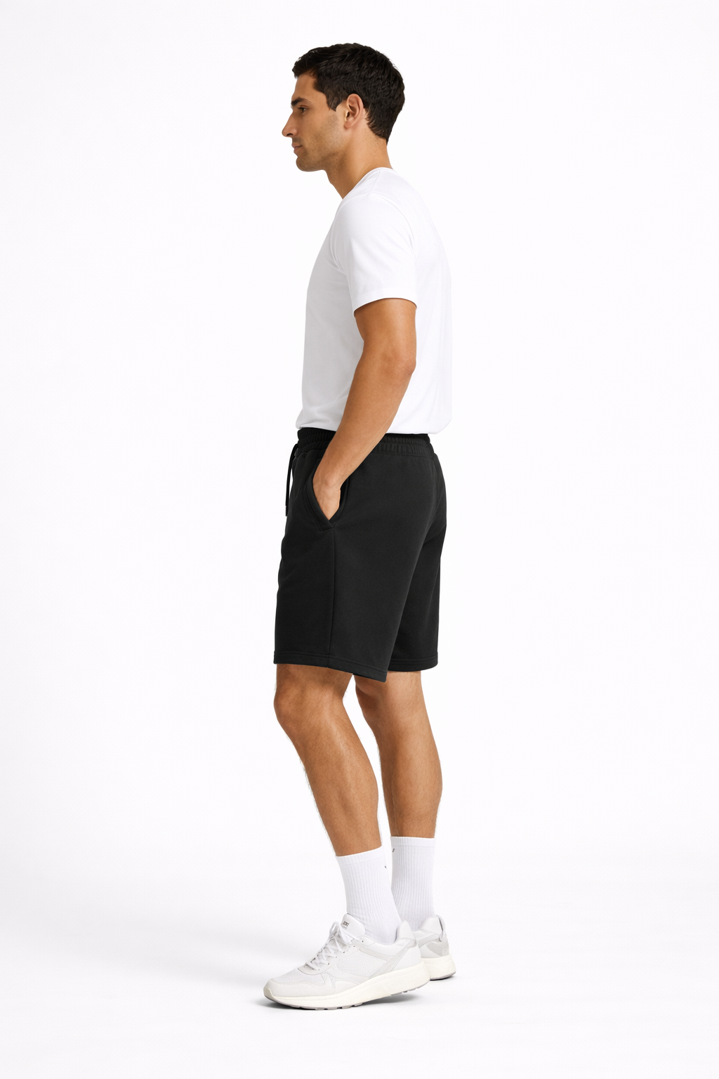 Midweight Terry Shorts - Black