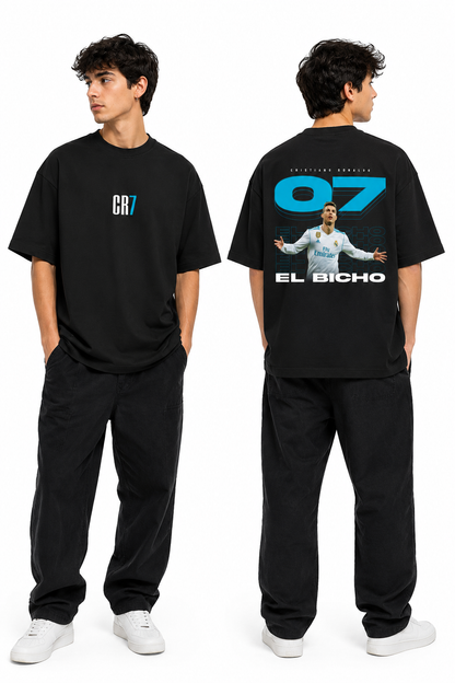CR7 - Unisex Terry Oversized Tee