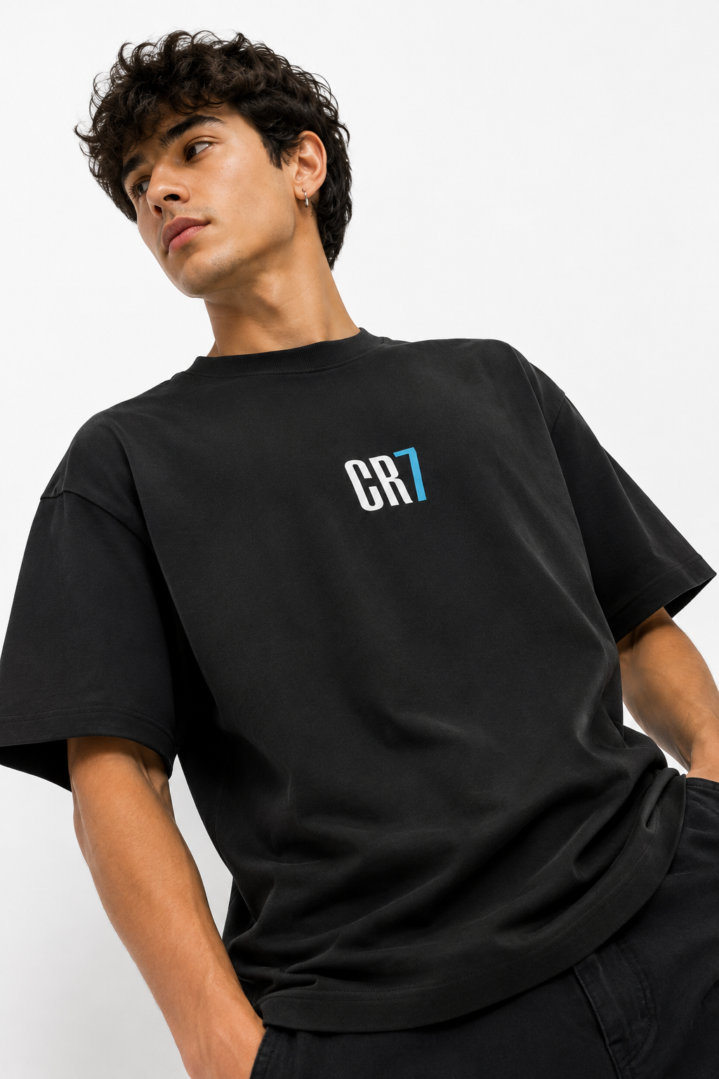 CR7 - Unisex Terry Oversized Tee