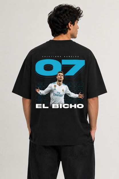 CR7 - Unisex Terry Oversized Tee