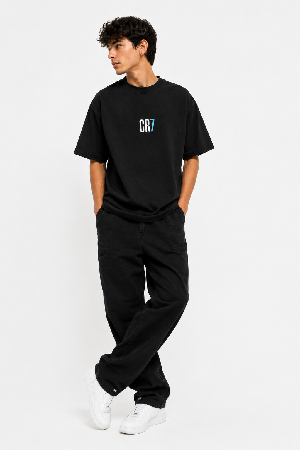 CR7 - Unisex Terry Oversized Tee