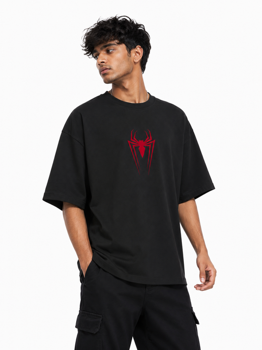 Spider Crest Premium Terry Oversized T-Shirt