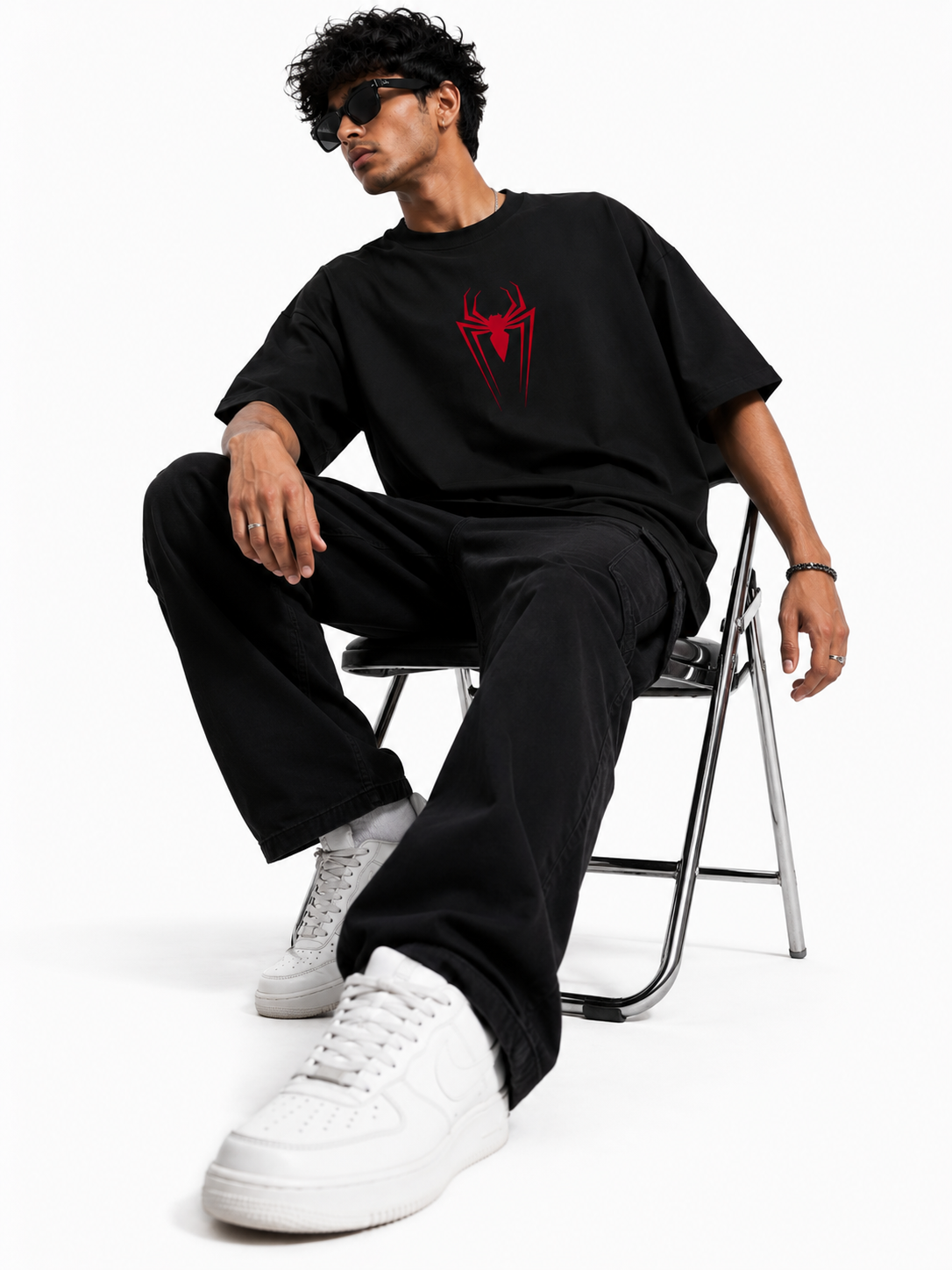 Red Spider - Unisex Terry Oversized Tee