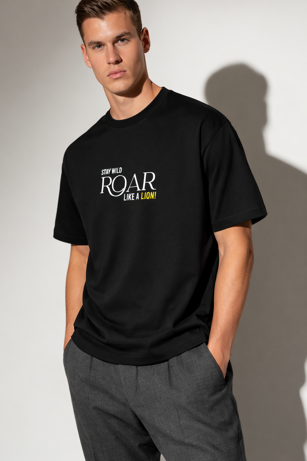 Roar Unisex Stretch T-shirt.