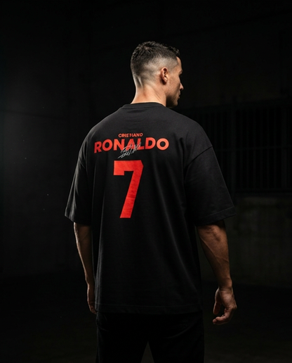 Cristiano Ronaldo - Unisex Terry Oversized Tee