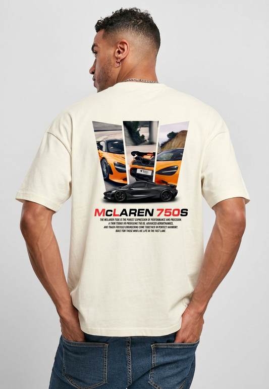 McLaren 750s - Unisex Terry Oversized Tee