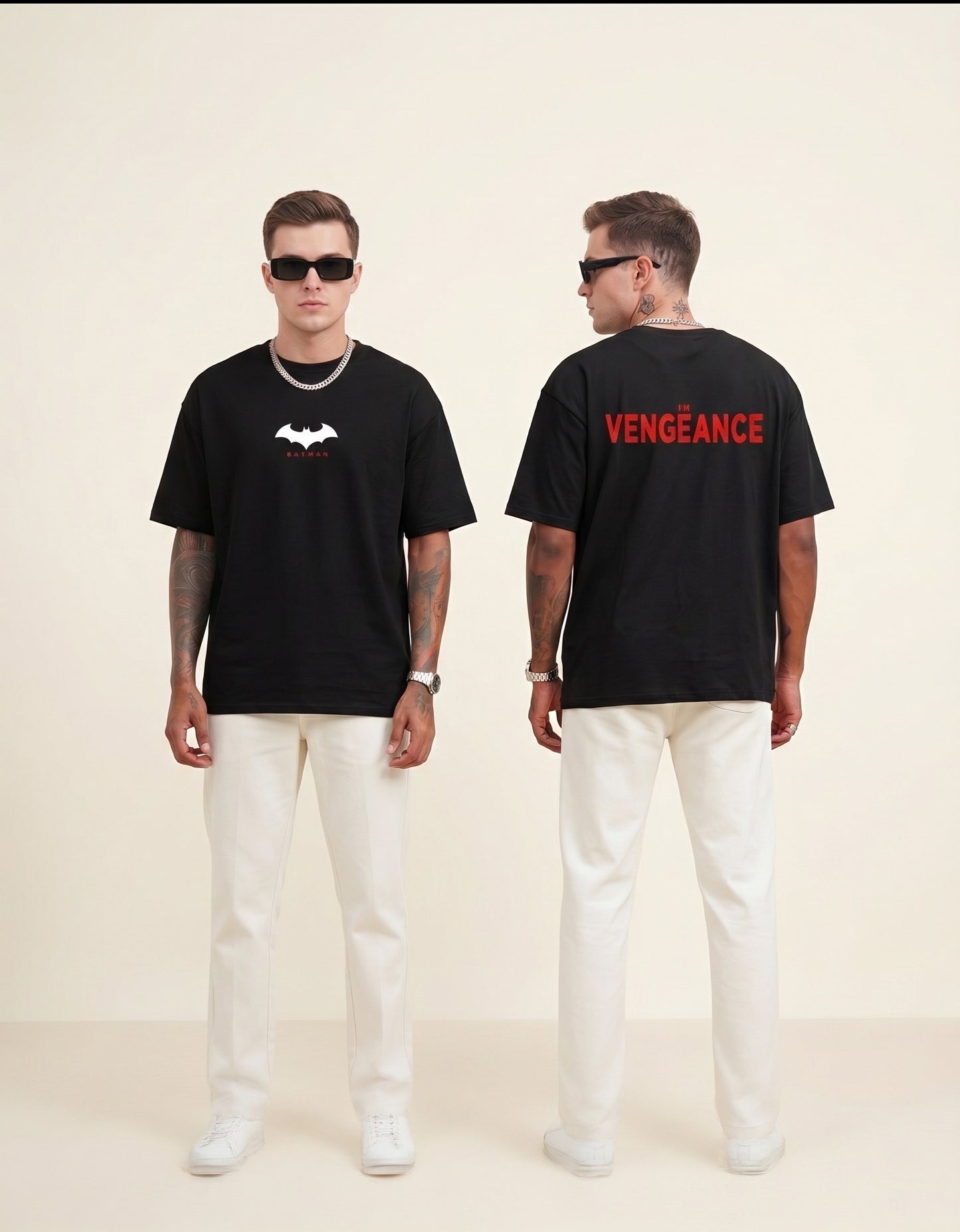 Batman Vengeance Oversized T-Shirt – Dark Streetwear Edition