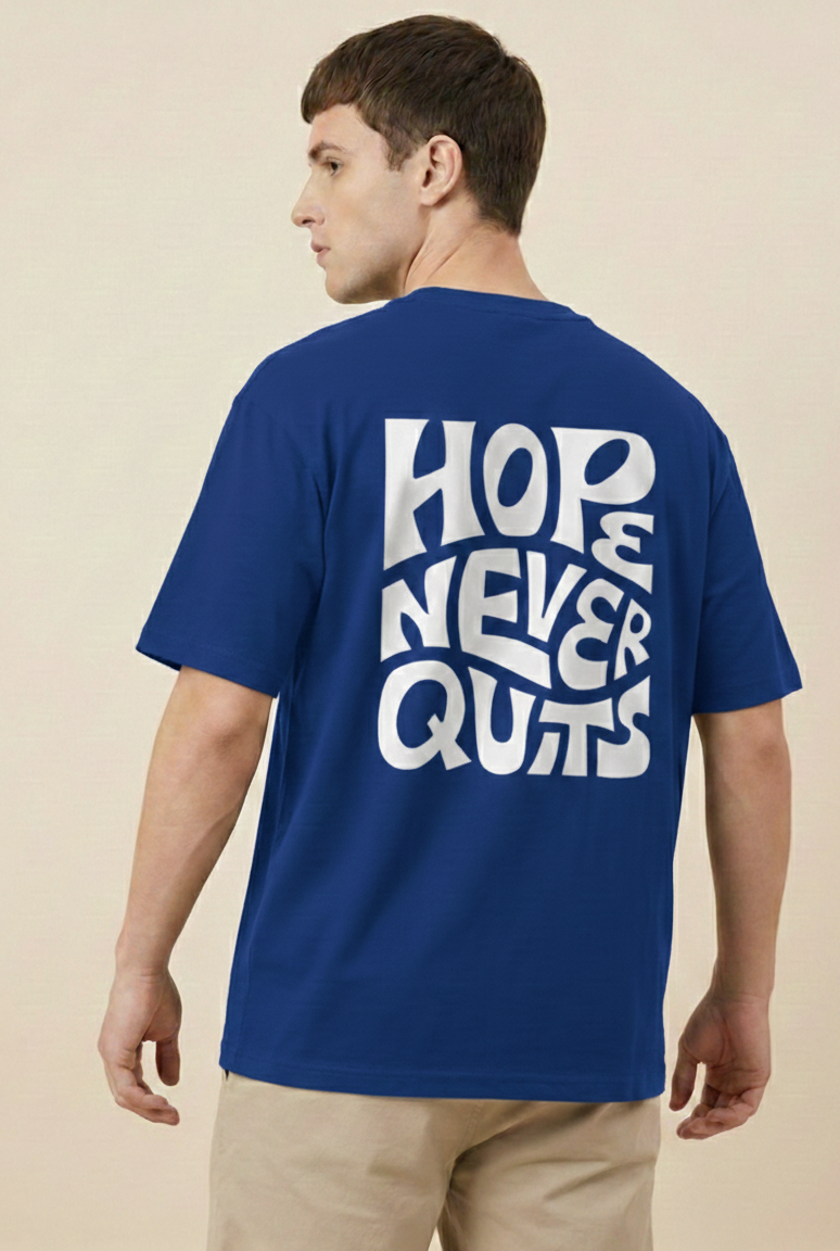 Hope Never Fails - Unisex Oversized Classic T-Shirt.