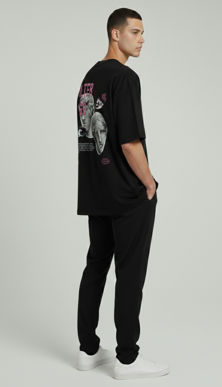 Heritage Oversized Graphic Tee - Alter Ego.