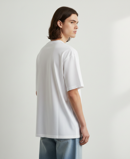 Unisex Plain Terry Oversized Tee.