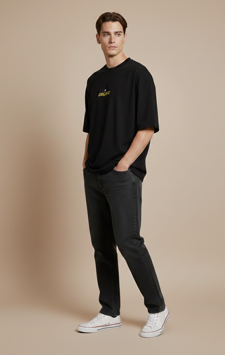Skate Unisex Terry Oversized Tee.