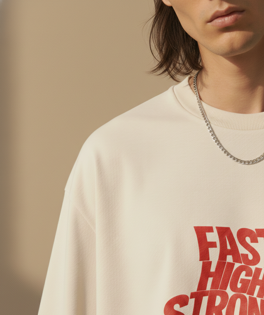 Together Unisex Terry Oversized Tee.