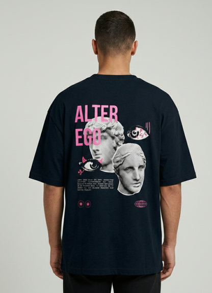 Heritage Oversized Graphic Tee - Alter Ego.