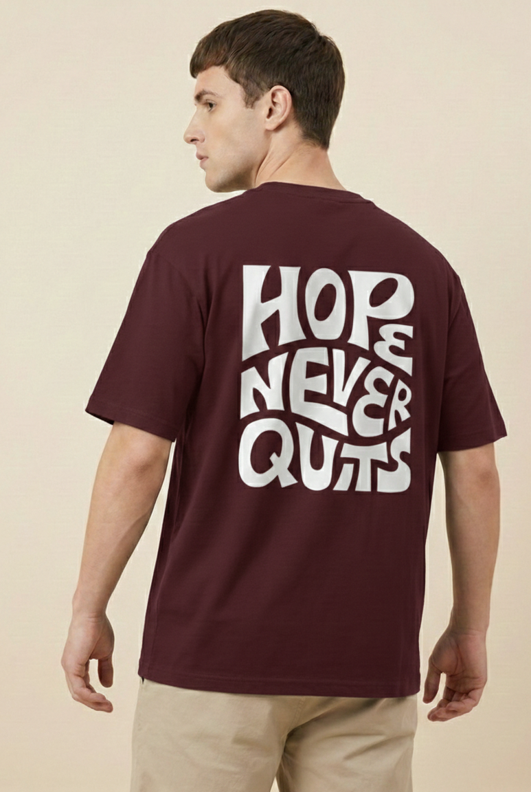 Hope Never Fails - Unisex Oversized Classic T-Shirt.