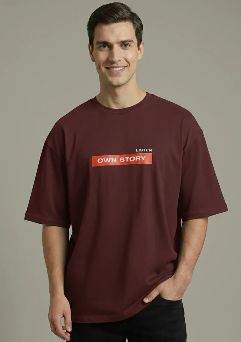 Own Story - Unisex Oversized Classic T-Shirt.