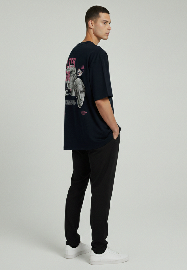 Heritage Oversized Graphic Tee - Alter Ego.