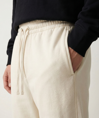 Off White Unisex Sweatpants.