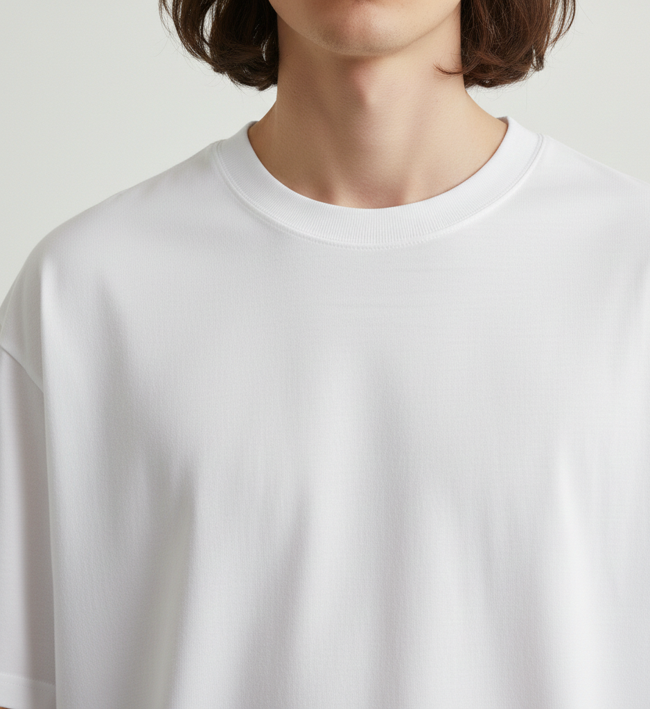 Unisex Plain Terry Oversized Tee.