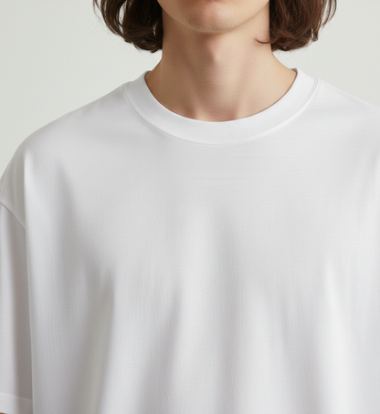 Unisex Plain Terry Oversized Tee.