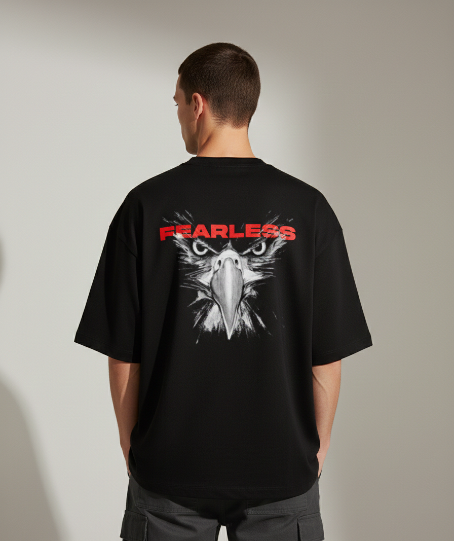 Untamed Unisex Terry Oversized Tee.