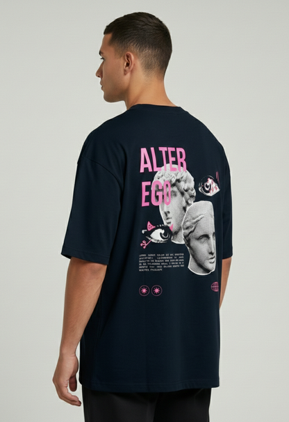 Heritage Oversized Graphic Tee - Alter Ego.
