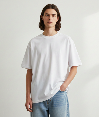 Unisex Plain Terry Oversized Tee.