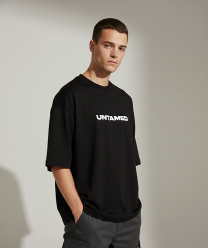 Untamed Unisex Terry Oversized Tee.