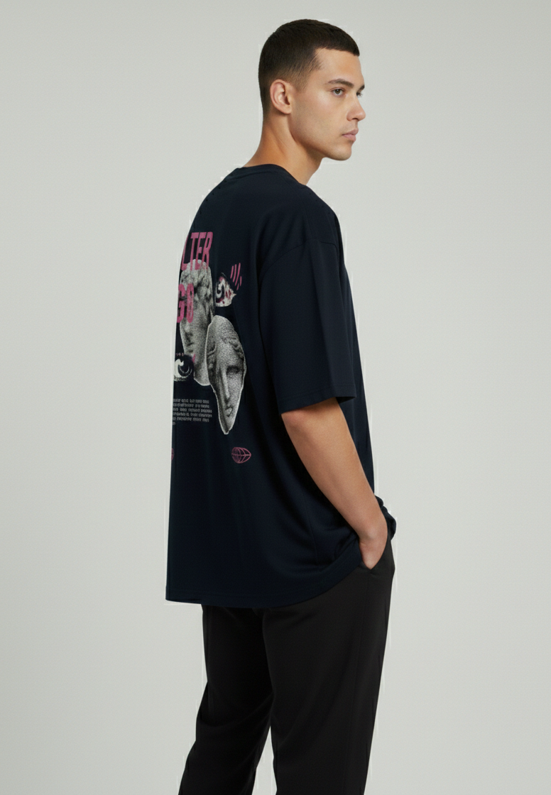 Heritage Oversized Graphic Tee - Alter Ego.