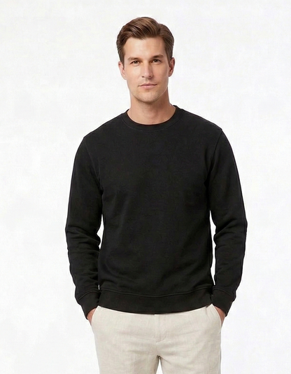 Black Unisex Sweatshirt.