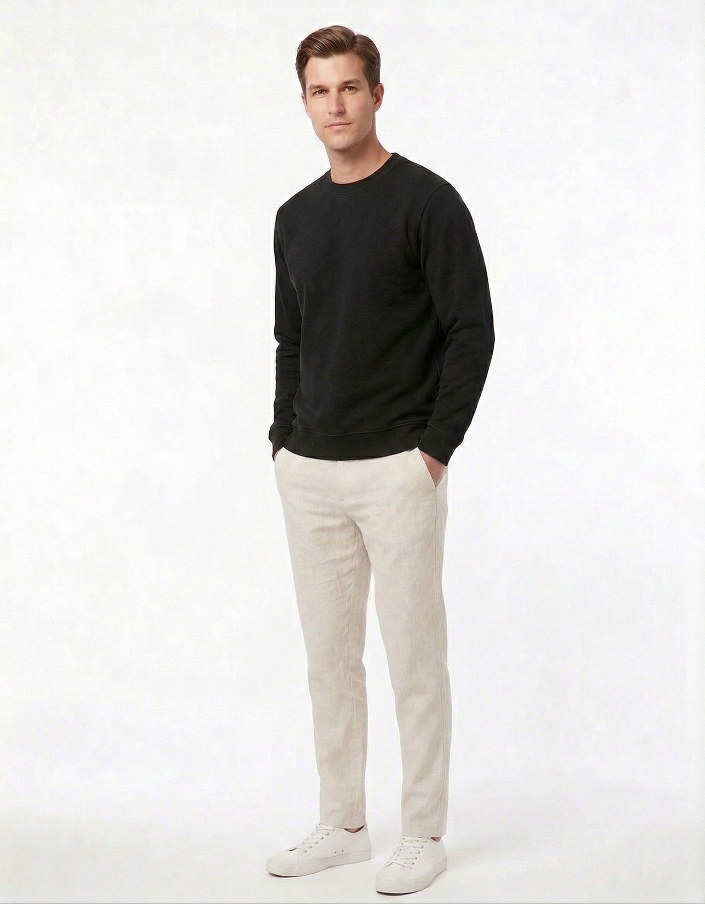 Black Unisex Sweatshirt.