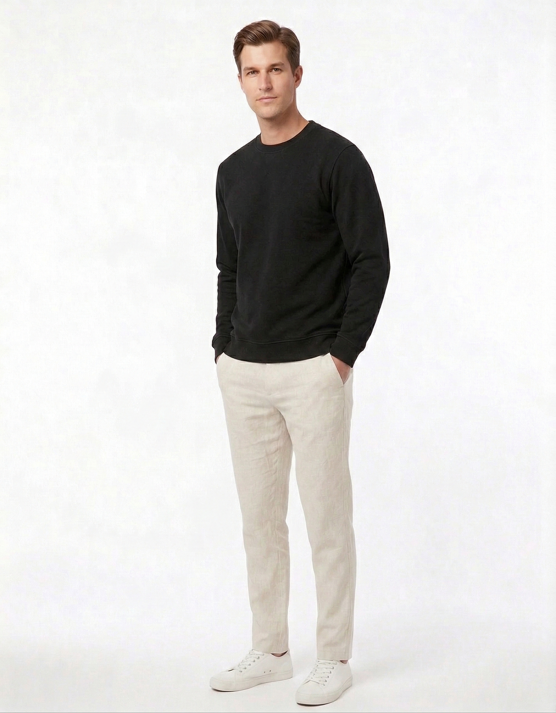 Black Unisex Sweatshirt.