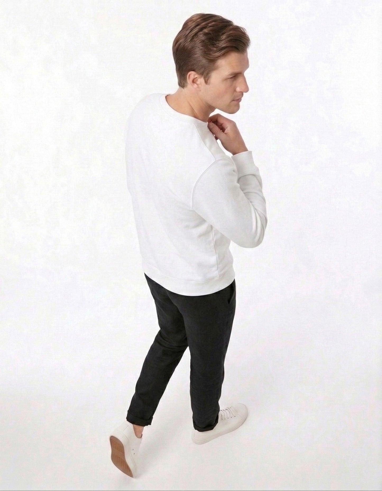 White Sweatshirt - Unisex.