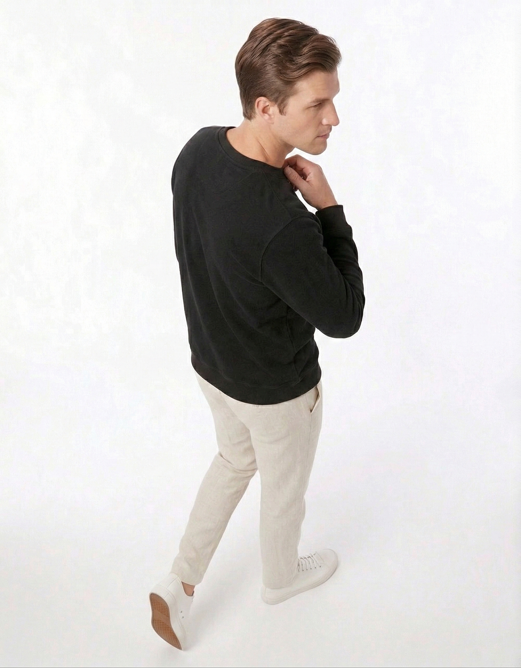 Black Unisex Sweatshirt.